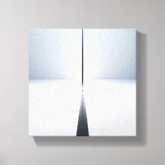 Impressão Em Tela Modern Minimalist Abstract Vertical Beam - 3D 