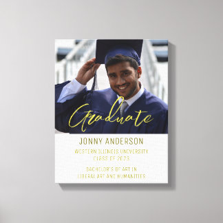 Impressão Em Tela Modern Minimalist Photo and Script