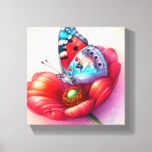 Impressão Em Tela Modern My Butterfly Stretch Print