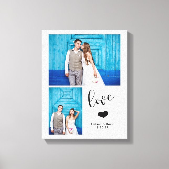 Impressão Em Tela Modern Whimsy | Dois Casamentos Fotográficos (Frente)