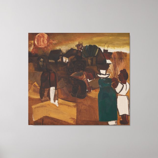 Impressão Em Tela moderno abstrato (Frente)