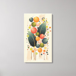 Impressão Em Tela Moderno Boho e Geométrico