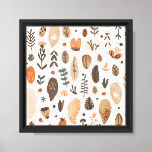 Impressão Em Tela Moderno Design de Arte Boho Luxuoso Minimalista El
