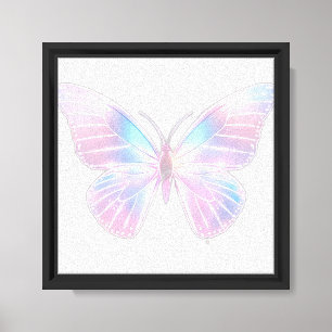 Impressão Em Tela Moderno Design de Borboleta Abstrato de Luxo e Ele