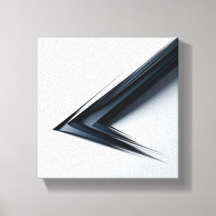 Impressão Em Tela Moderno Minimalista Abstrato Sharp Vector - 3D