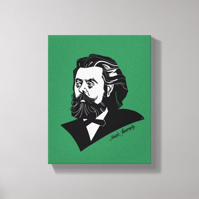 Impressão Em Tela Modesto Mussorgsky (Frente)