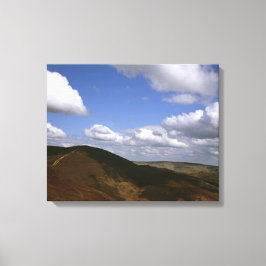 Impressão Em Tela Moel y Gamelin Llangollen Wales Cartão postal Post