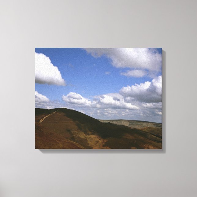 Impressão Em Tela Moel y Gamelin Llangollen Wales Cartão postal Post (Frente)