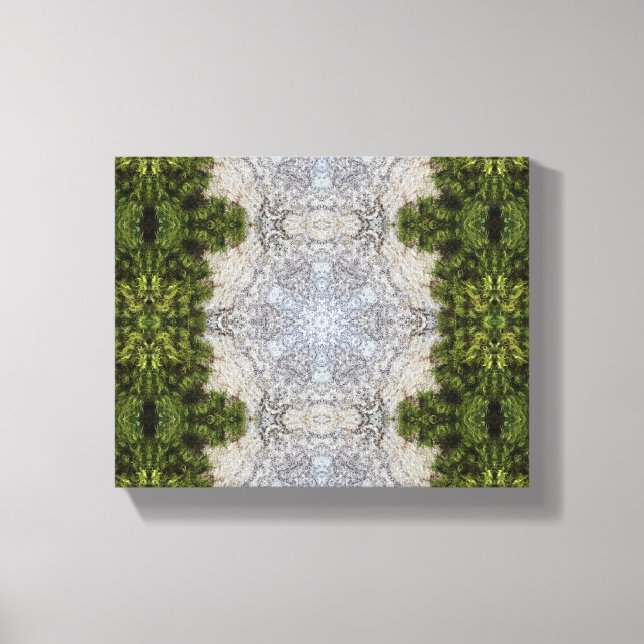 Impressão Em Tela Moisés Verdes e Arte da Terra (Frente)