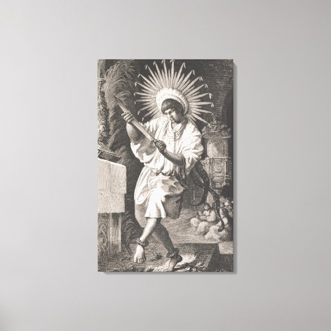 Impressão Em Tela Mojos Indian (Frente)