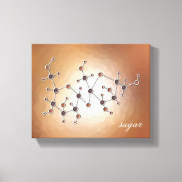 Impressão Em Tela Molécula de Açúcar