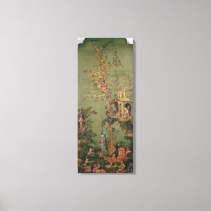 Impressão Em Tela Molhe, de uma série de painéis que descrevem