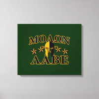 Molon Labe Spartan Warrior 5 estrelas verde