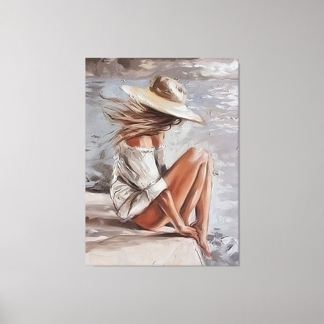 Impressão Em Tela Momentos com o Eu (Frente)