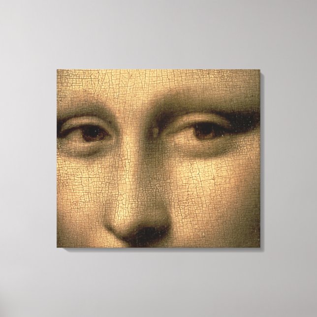 Impressão Em Tela Mona Lisa, c.1503-6 (Frente)
