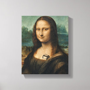 Impressão Em Tela Mona Lisa, impressão de tela atualizada