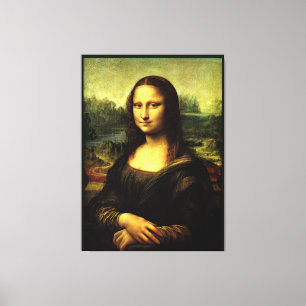 Impressão Em Tela Mona Lisa, pintura de arte fina,