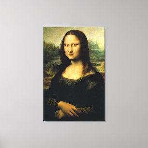 Impressão Em Tela Mona Lisa por Leonardo Da Vinci