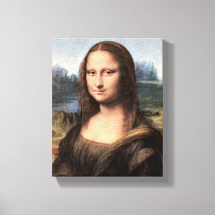 Impressão Em Tela Mona Lisa Portrait / Pintura