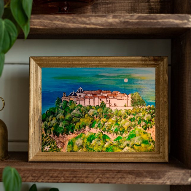 Impressão Em Tela Monasterio de San Miguel Pintura por Alfred Fox (Not Actual Size)