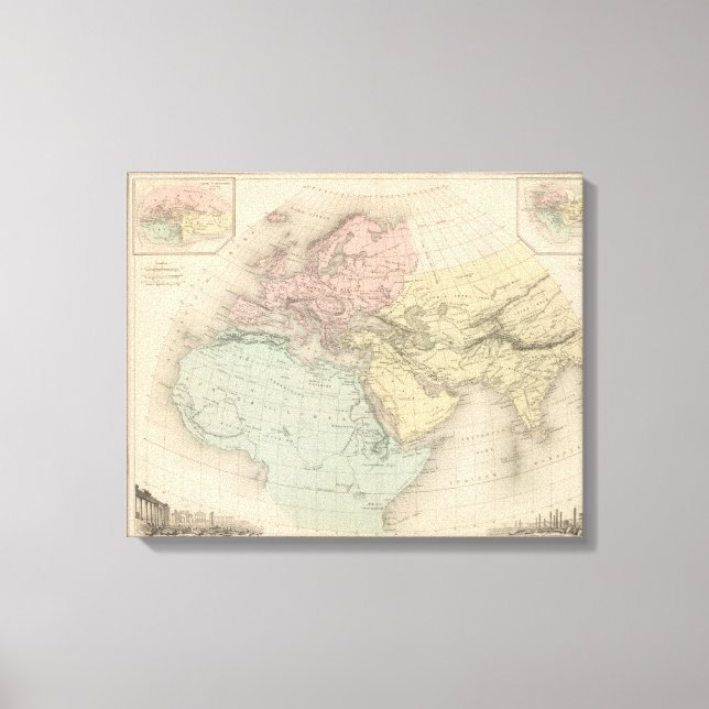 Impressão Em Tela Monde Connu Des Anciens (Frente)