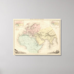 Impressão Em Tela Monde Connu Des Anciens