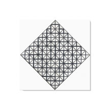 MONDRIAN - COMPOSIÇÃO COM A GRADE 3: LOZENGE - 191