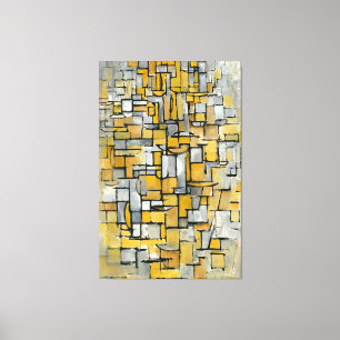 IMPRESSÃO EM TELA MONDRIAN - TABLEAU Nº I - 1913 -