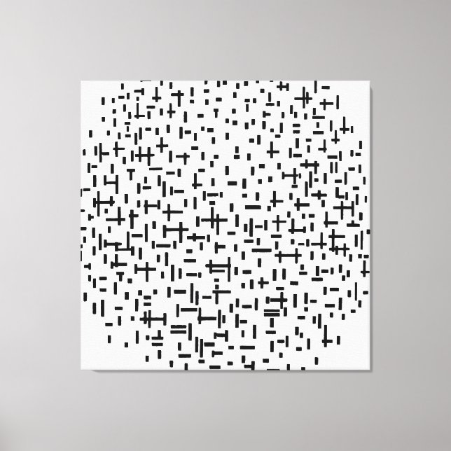 IMPRESSÃO EM TELA MONDRIÃO - COMPOSIÇÃO NO SEGUNDO ESTADO - 1917 (Frente)