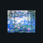 Impressão Em Tela Monet - Lírios De Água 1919,<br><div class="desc">A famosa pintura de Claude Monet, "Lírios Água", 1919.</div>