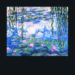 Impressão Em Tela Monet - Lírios De Água, 1919,<br><div class="desc">A famosa pintura de Claude Monet, "Lírios Água", 1919.</div>