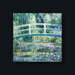 Impressão Em Tela Monet - Lírios de Água e Ponte Japonesa<br><div class="desc">Ponte aquática e japonesa,  famosa pintura de Claude Monet,  1899</div>