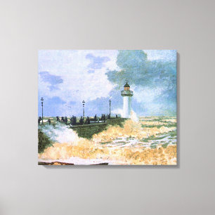 Impressão Em Tela Monet - O Molhe de Le Havre,