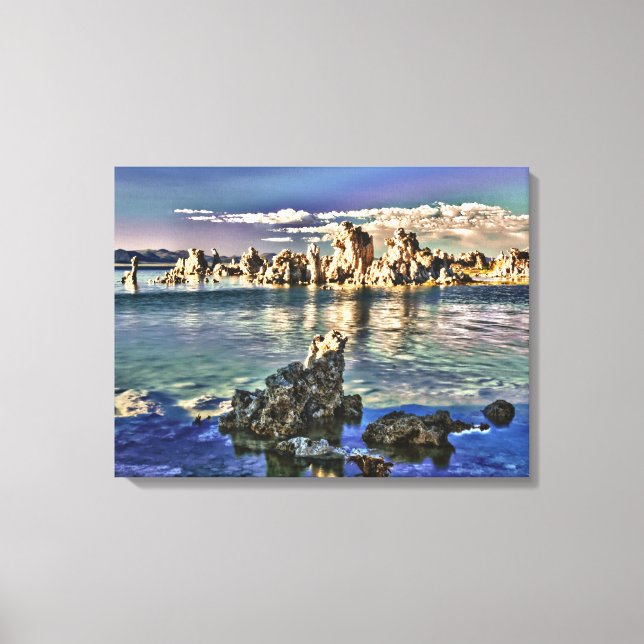 Impressão Em Tela Mono Lake, Califórnia (Frente)