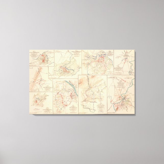 Impressão Em Tela Monocacy do Rock Hanging (Frente)