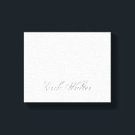 Impressão Em Tela Monograma 3d de Letra Mínima<br><div class="desc">Personalize-o com este modelo de produtos fácil de usar. 3d Monograma para um presente personalizado para você ou seus entes queridos. Monogramas e nomes de texto são fáceis de mudar para atender às suas necessidades. Adicione uma cor de fundo ou mude a imagem para se adequar ao seu gosto pessoal....</div>