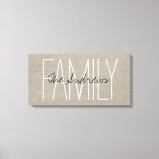 Impressão Em Tela Monograma Russo da Família Chic