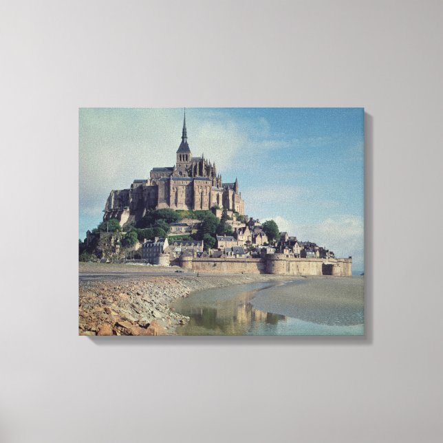 Impressão Em Tela Mont Santo-Michel (Frente)