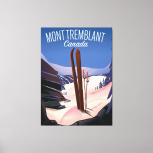 Impressão Em Tela Mont Tremblant Ski Canadá