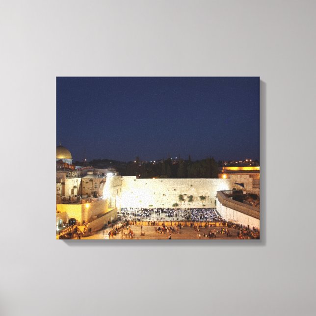 Impressão Em Tela Montagem do Templo em Jerusalém (Frente)