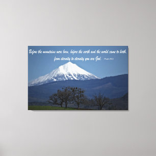 Impressão Em Tela Montagem McLoughlin - 90:2 dos salmos