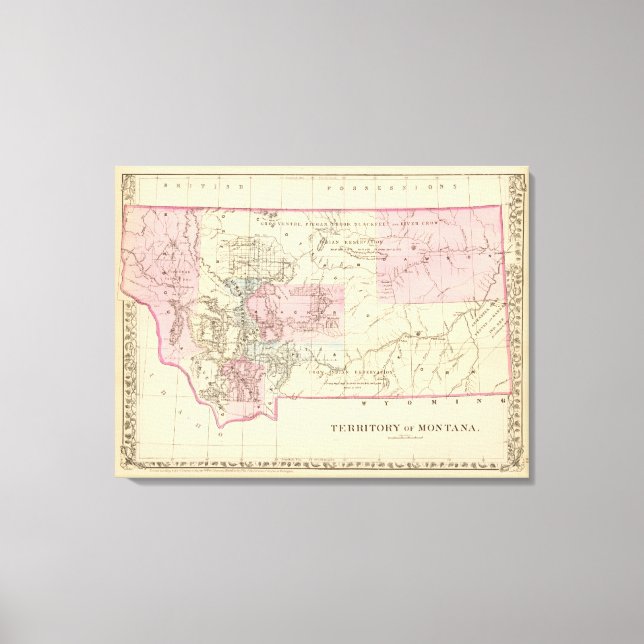 Impressão Em Tela Montana (Frente)