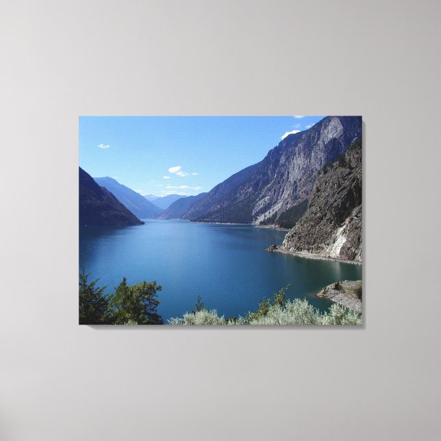 Impressão Em Tela Montanhas (Frente)