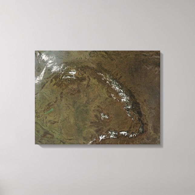 Impressão Em Tela Montanhas Cárpticas (Frente)