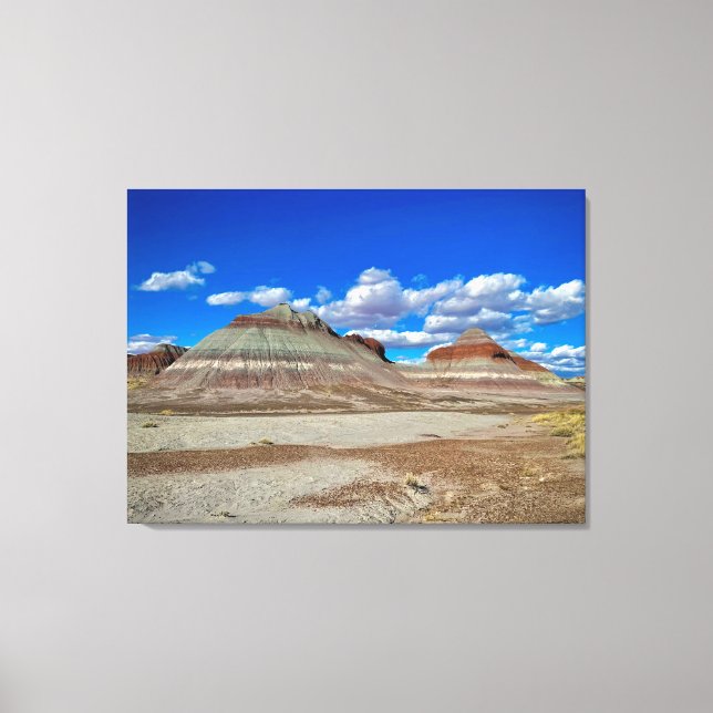 Impressão Em Tela Montanhas da Floresta Petrificada (Frente)