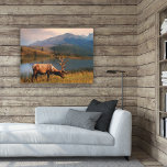 Impressão Em Tela Montanhas | Jacques Mountain Range Alberta Canadá<br><div class="desc">Esta incrível foto do Getty Images apresenta uma foto no Jasper National Park,  Alberta,  Canadá. A Cordilheira de Jacques é mostrada ao fundo.</div>