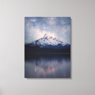 Impressão Em Tela Montanhas Mt. Hood Portland, Oregon