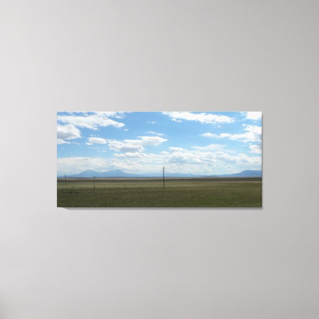 Impressão Em Tela Montanhas Rochosas, Colorado (Frente)