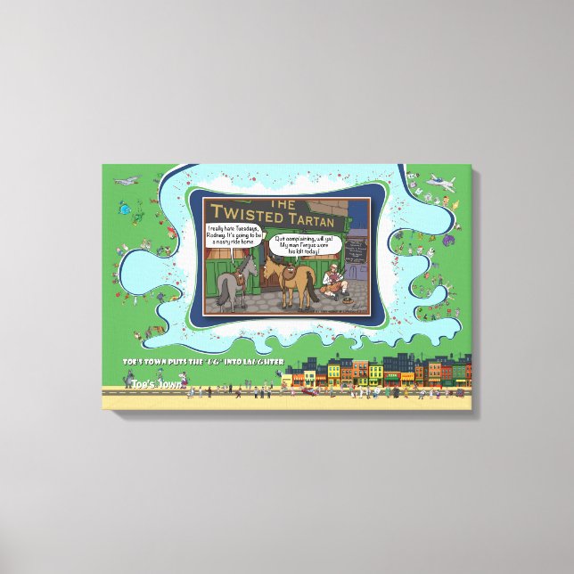 Impressão Em Tela Montar | Graduação 24x16 (Frente)