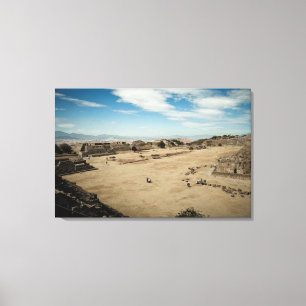 Impressão Em Tela Monte Albán